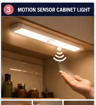 Niyara motion sensor cabinet light hero image