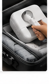 Niyara portable clothes steamer usage image