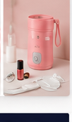 Niyara portable rechargeable blender usage image