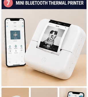 Niyara mini Bluetooth thermal printer hero image