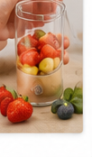 Niyara USB mini blender usage image